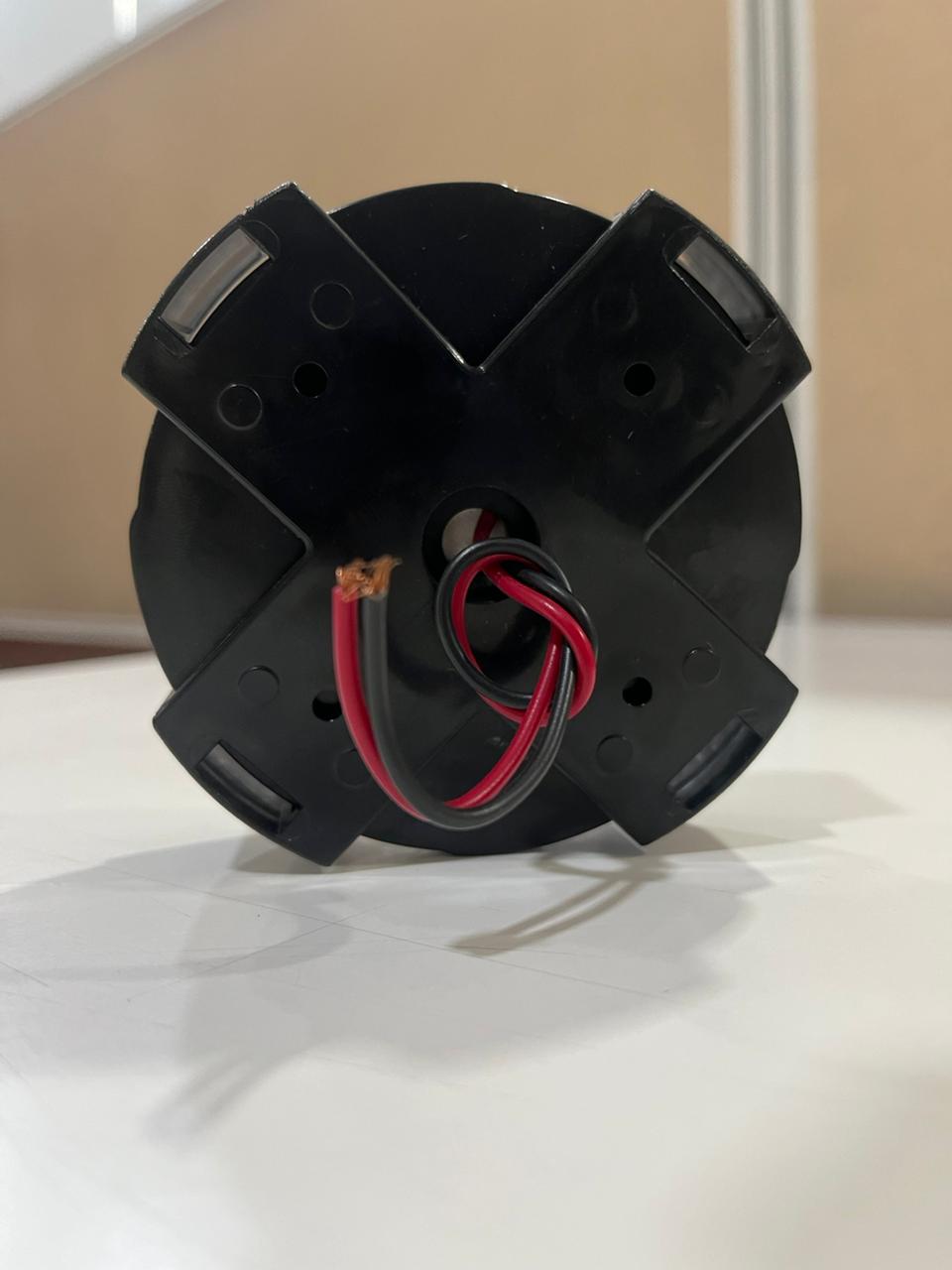 9 LED Round Reverse Lamp - Red