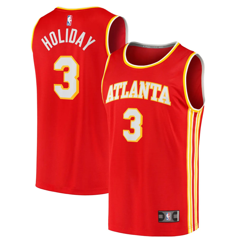 fanatics Holiday Hawks Red Jersey