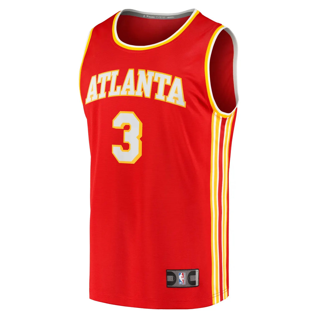 fanatics Holiday Hawks Red Jersey - Hình 3