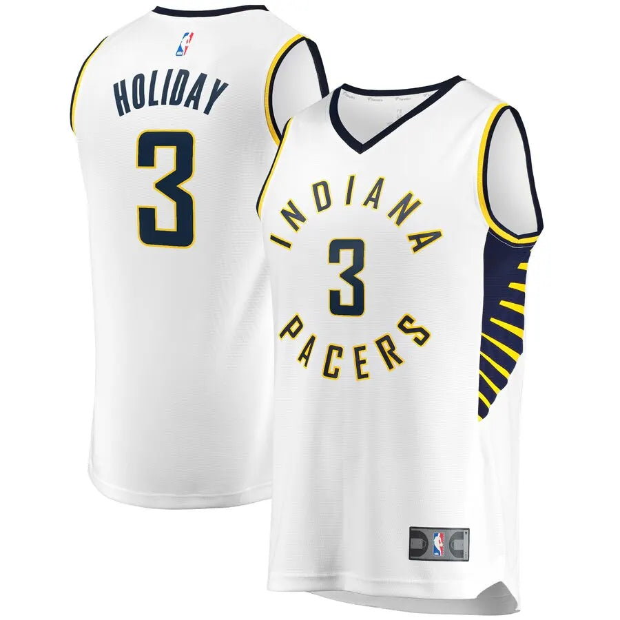Holiday Pacers White Jersey fanatics