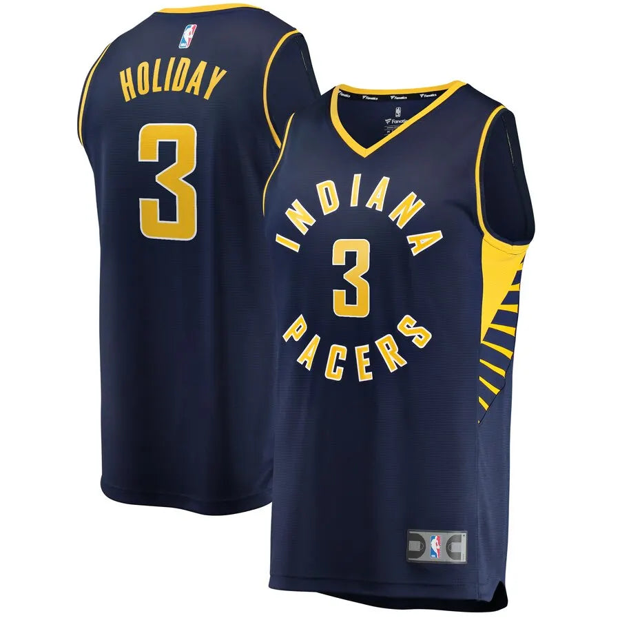 fanatics Holiday Pacers Navy Jersey