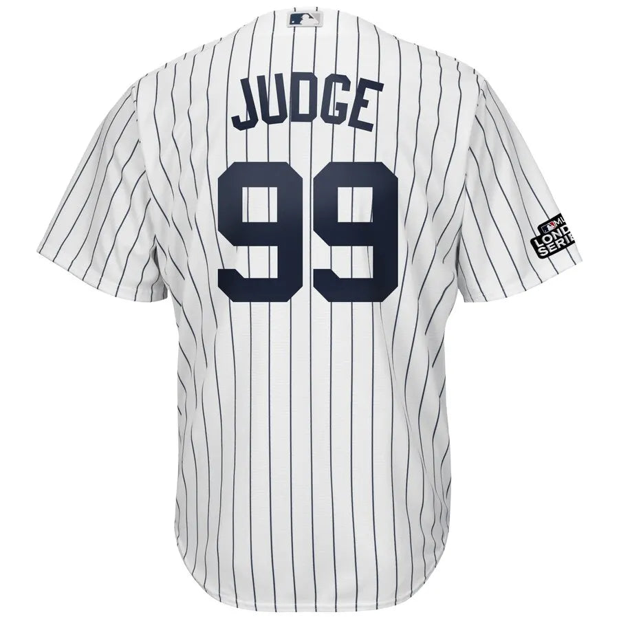 majestic mlb Judge Yankees Pinstripe Jersey - Hình 3