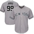 majestic Judge Yankees Gray Jersey