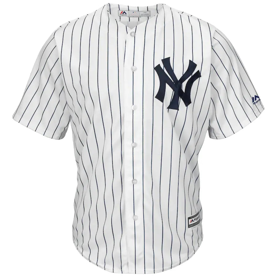 majestic authentic Judge Yankees Pinstripe Jersey - Hình 2