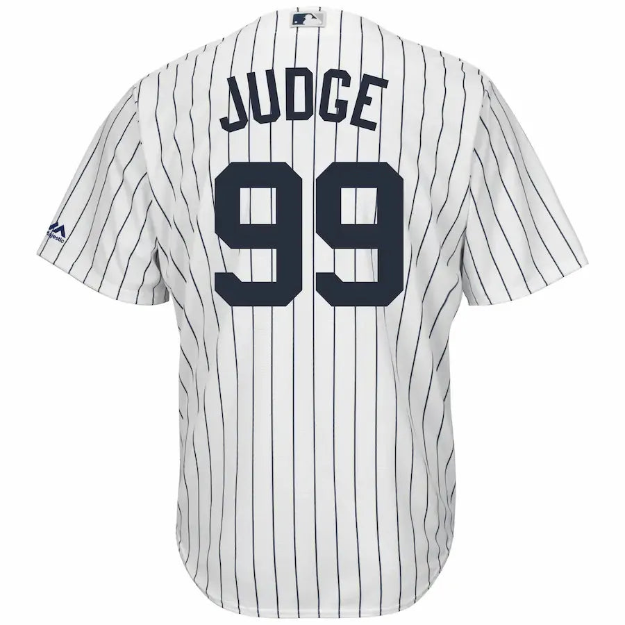 majestic authentic Judge Yankees Pinstripe Jersey - Hình 3