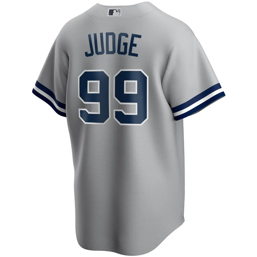 Judge Yankees Gray Road Jersey - Hình 3