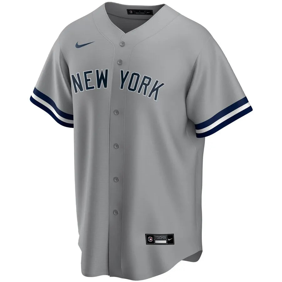 Judge Yankees Gray Road Jersey - Hình 2