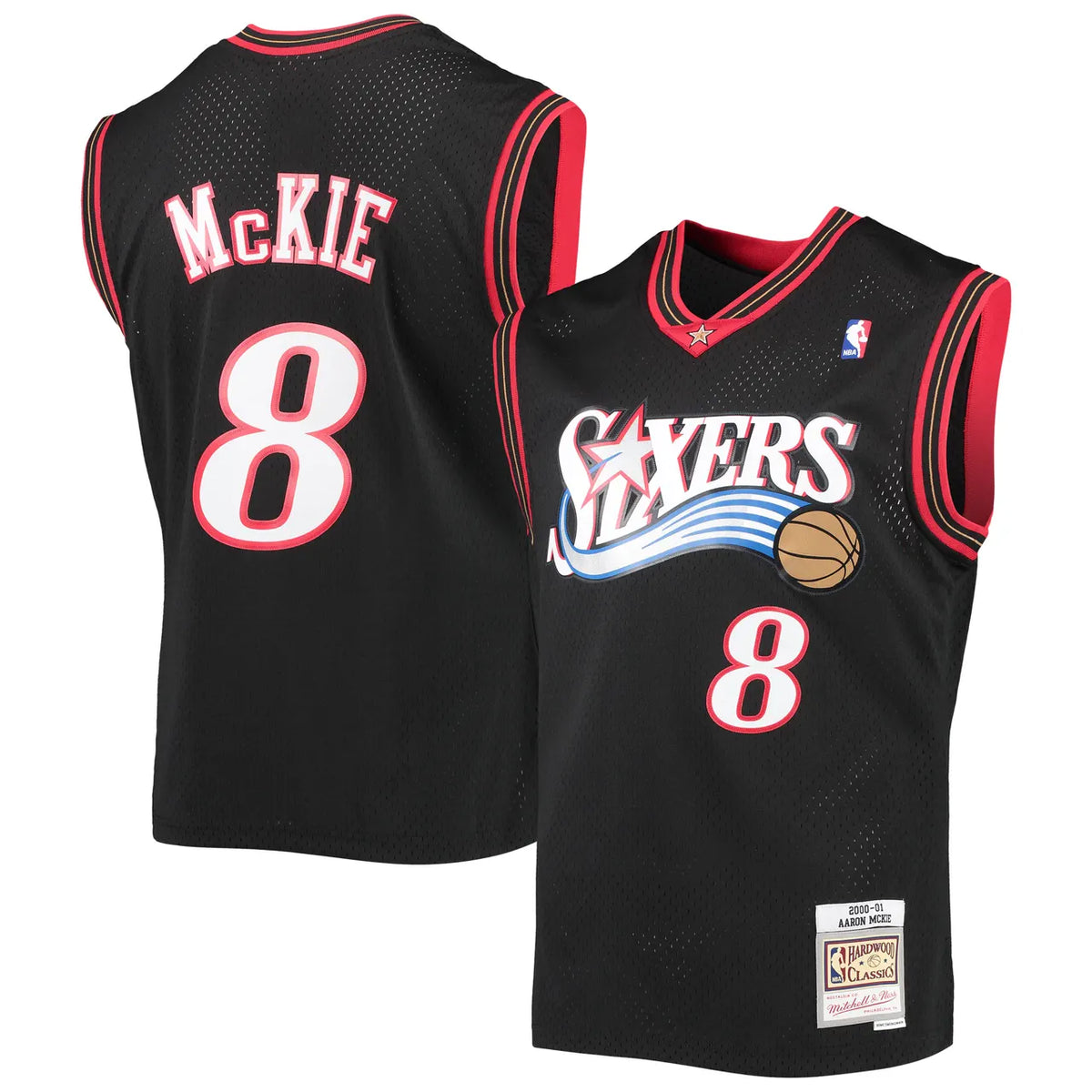McKie Sixers Black Jersey