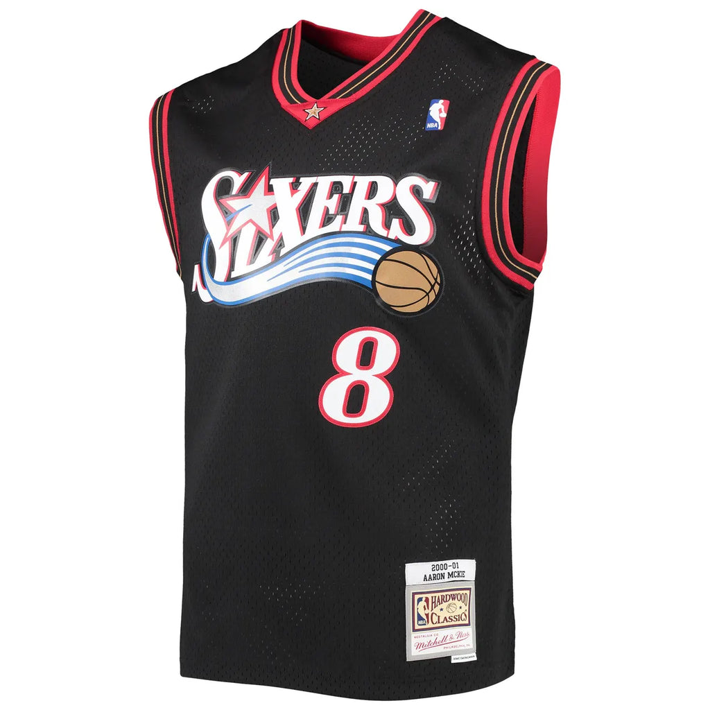 McKie Sixers Black Jersey - Hình 3