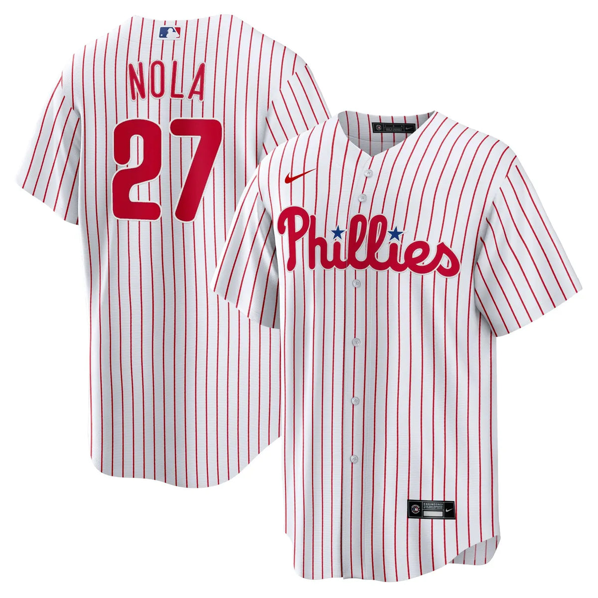 Phillies Nola Pinstripe Jersey