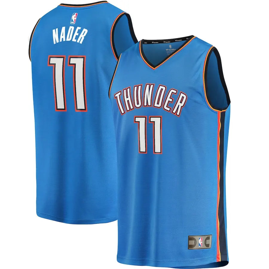 fanatics Nader Thunder Blue Jersey