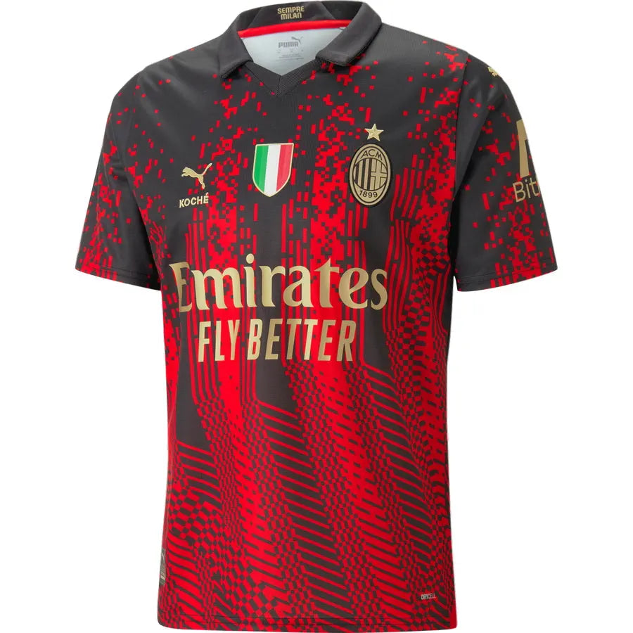red Puma AC Milan Fourth Jersey