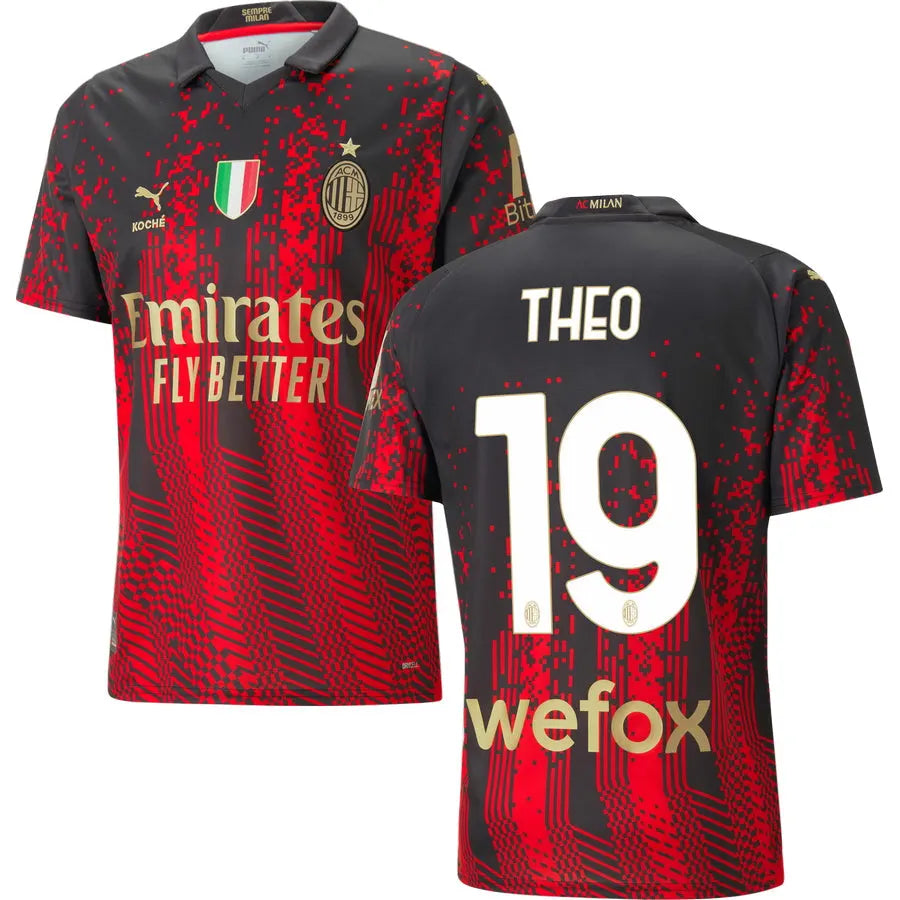 red Puma AC Milan Fourth Jersey - Hình 13