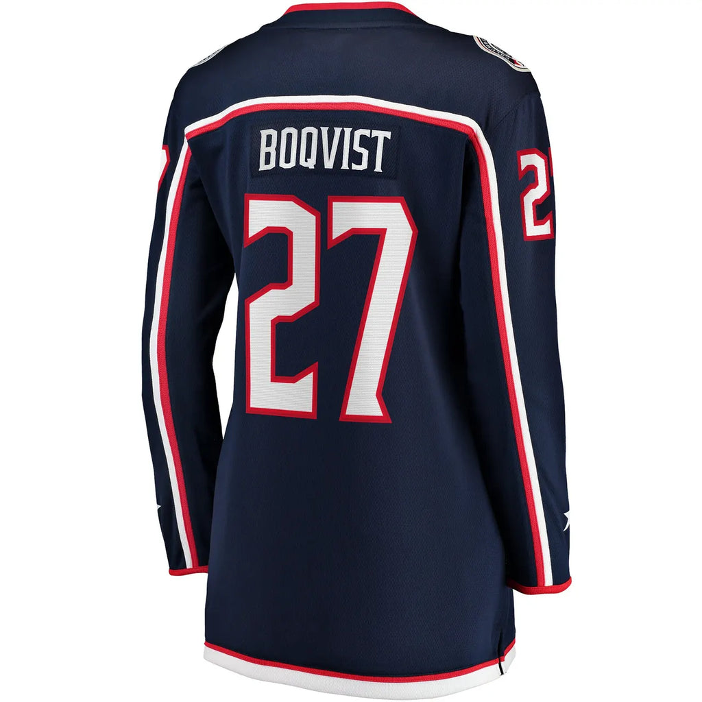 Fanatics Boqvist Blue Jackets Jersey - Hình 3