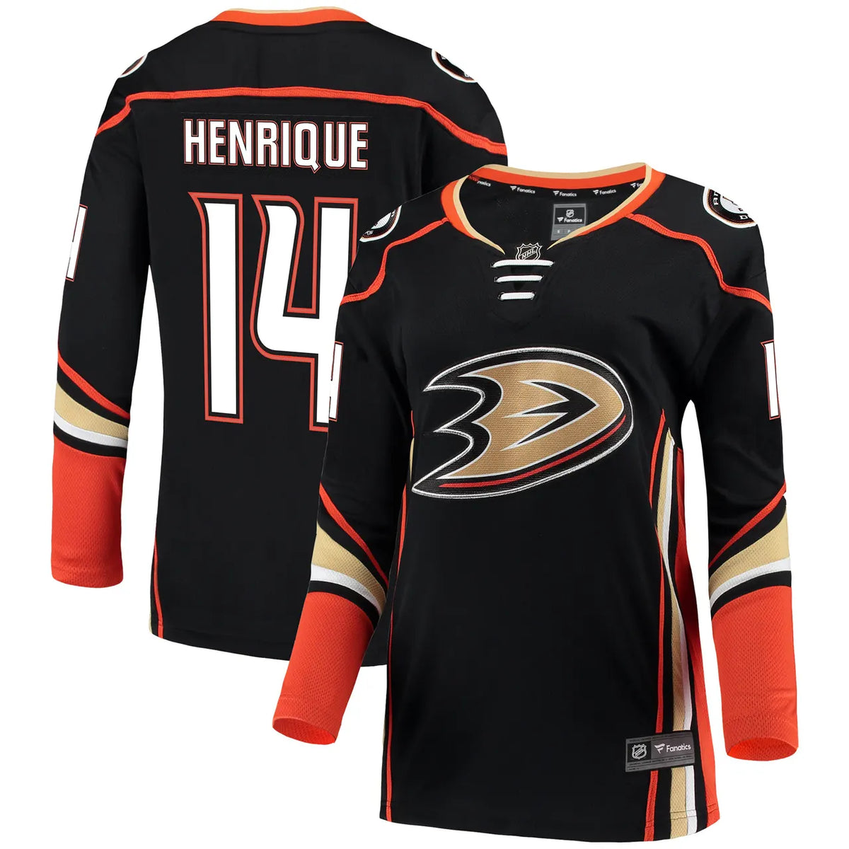 Henrique Ducks Black Jersey - Hình 2