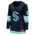 navy Fanatics Larsson Kraken Jersey
