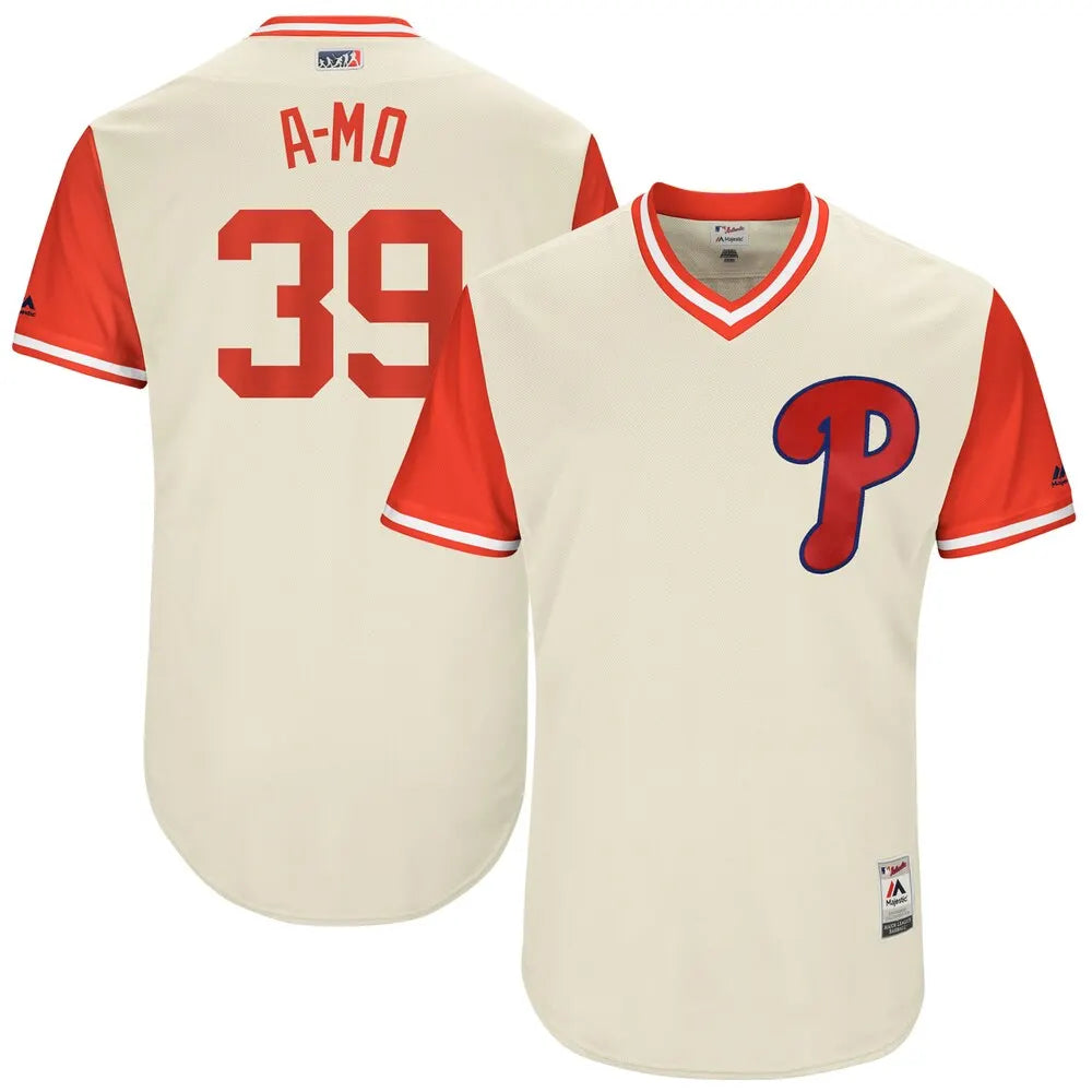 Phillies Cream Cooperstown Jersey