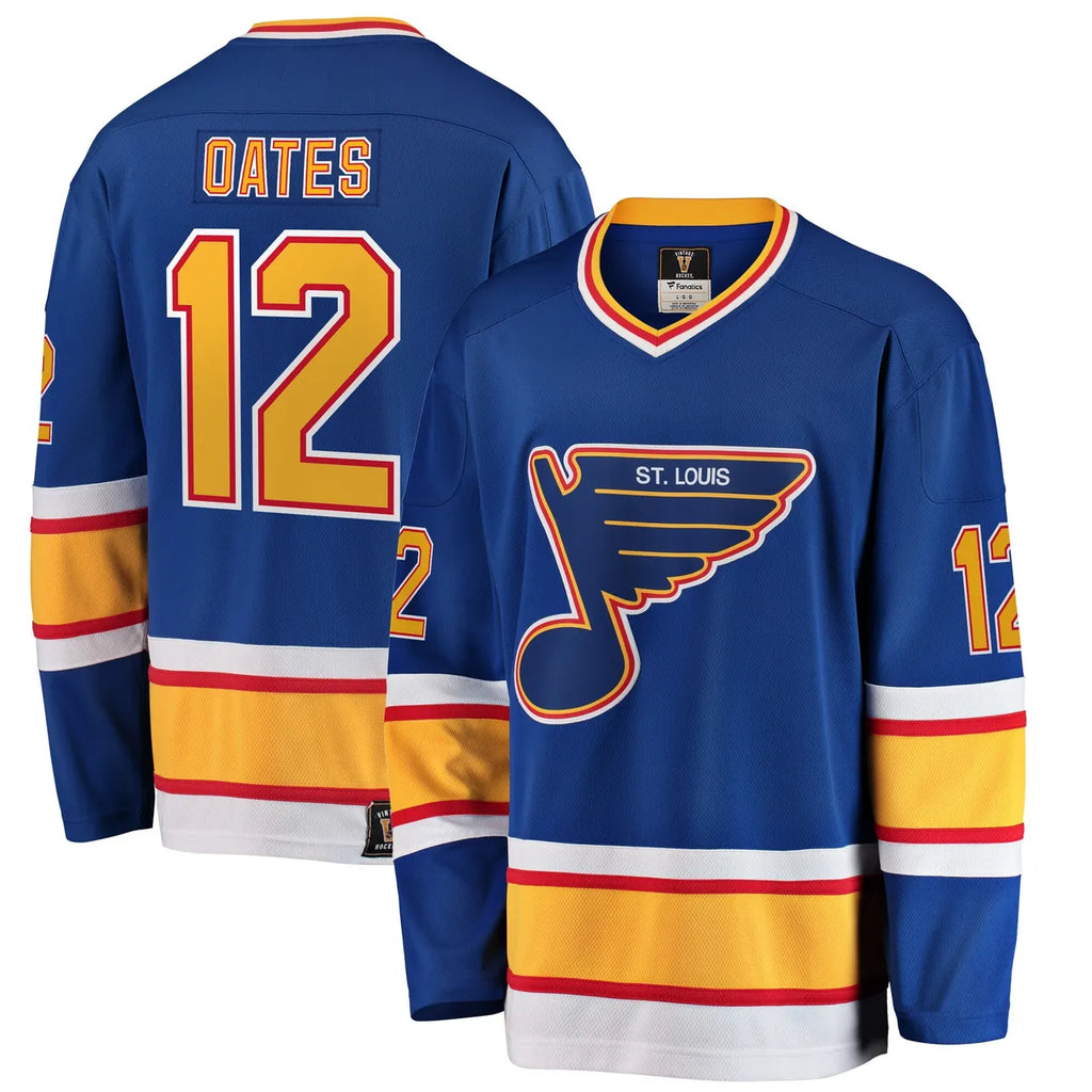 Oates St. Louis Blues Jersey - Hình 2