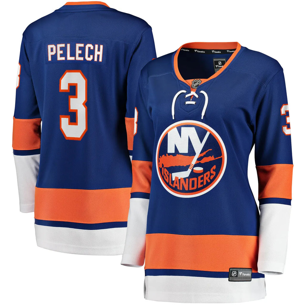 blue Fanatics Pelech Islanders Jersey - Hình 2
