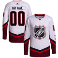 customizable Adidas NHL All-Star White Jersey