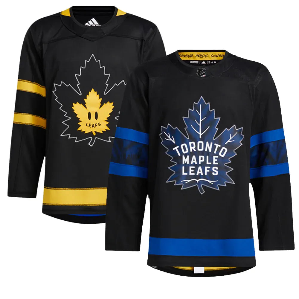 Adidas Maple Leafs Black Jersey