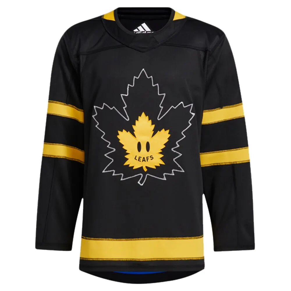 Adidas Maple Leafs Black Jersey - Hình 7