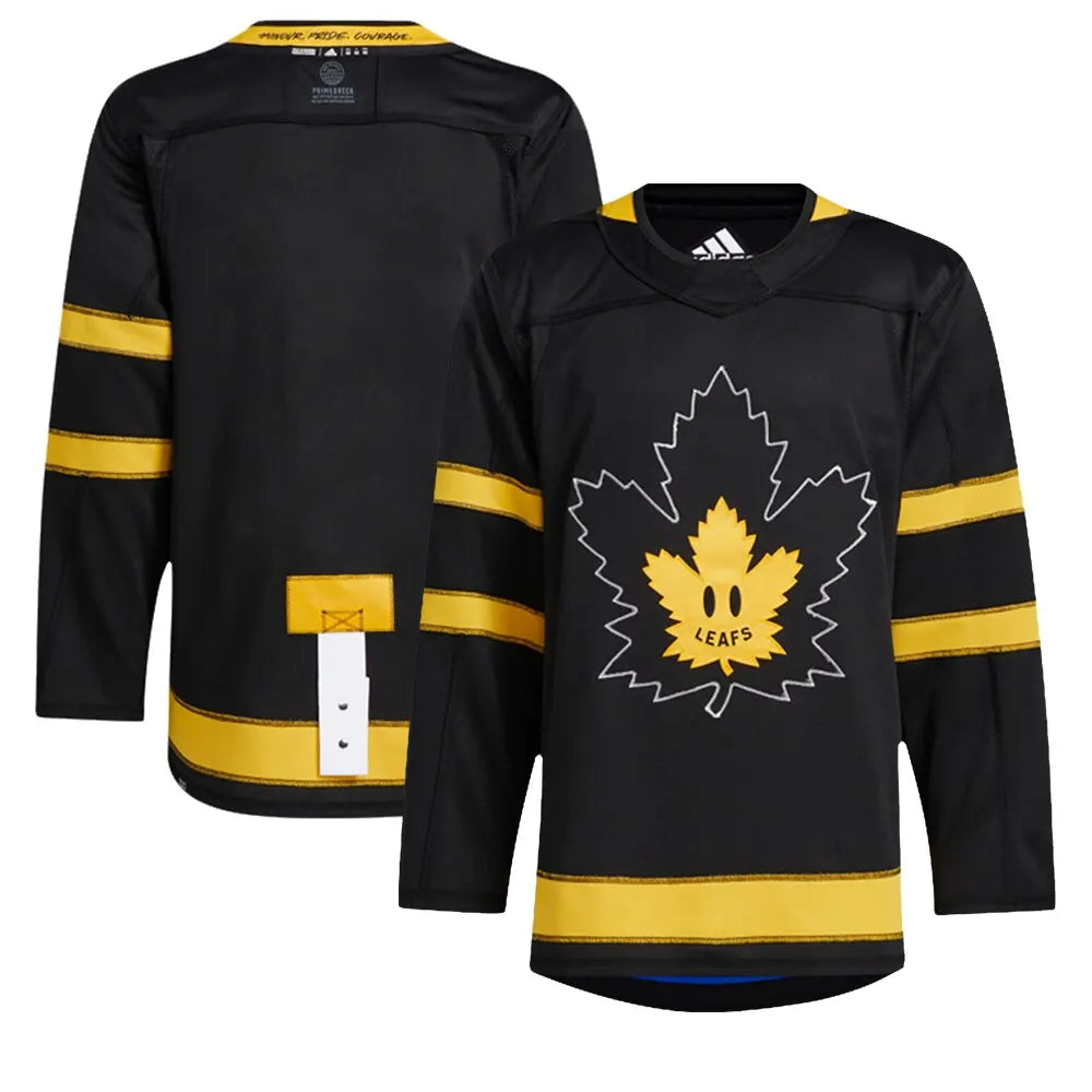 Adidas Maple Leafs Black Jersey - Hình 4