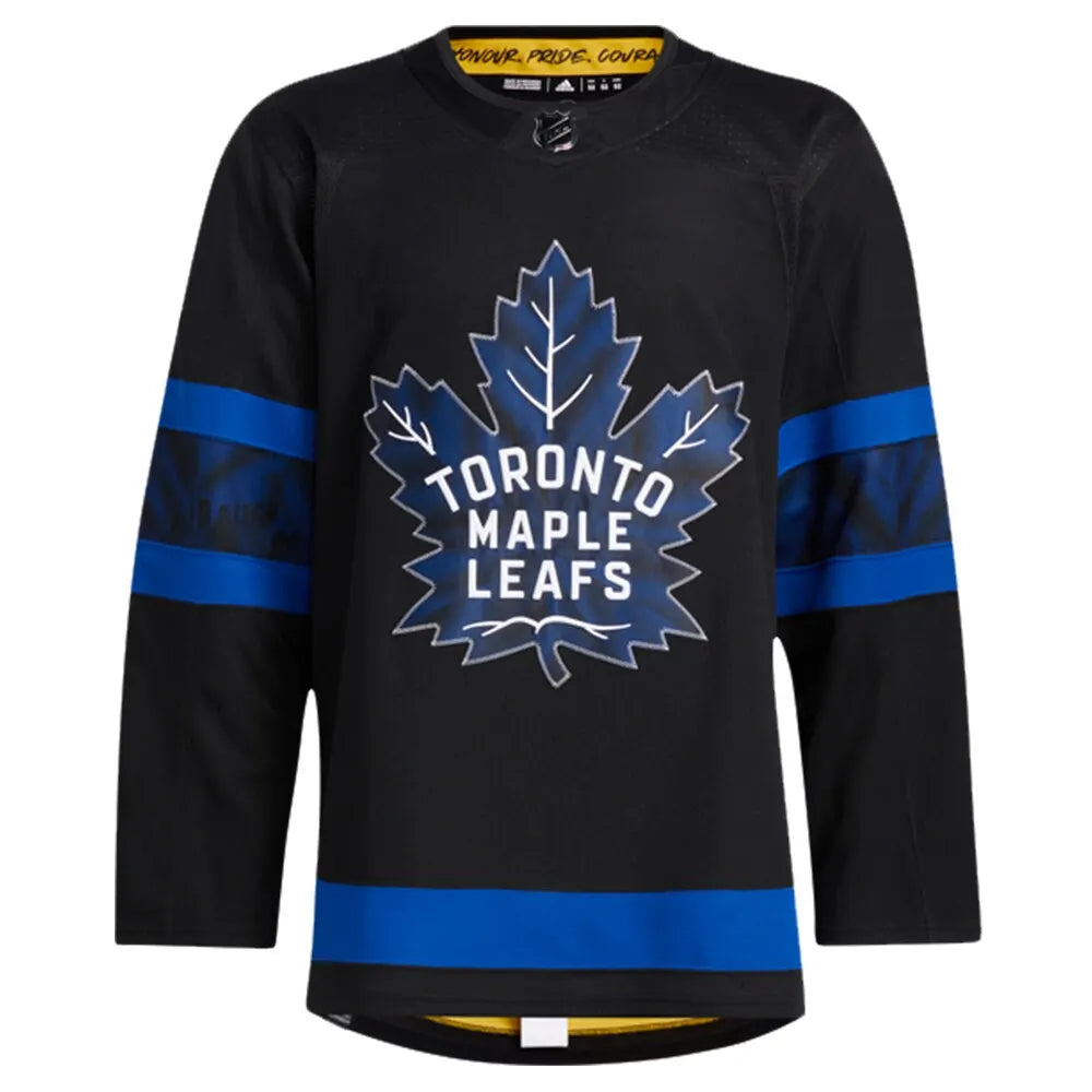 Adidas Maple Leafs Black Jersey - Hình 5