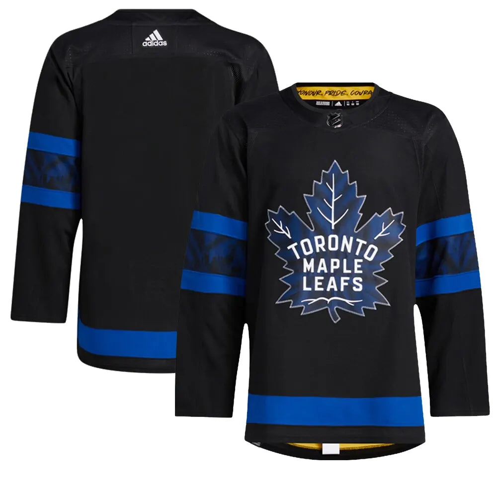 Adidas Maple Leafs Black Jersey - Hình 3