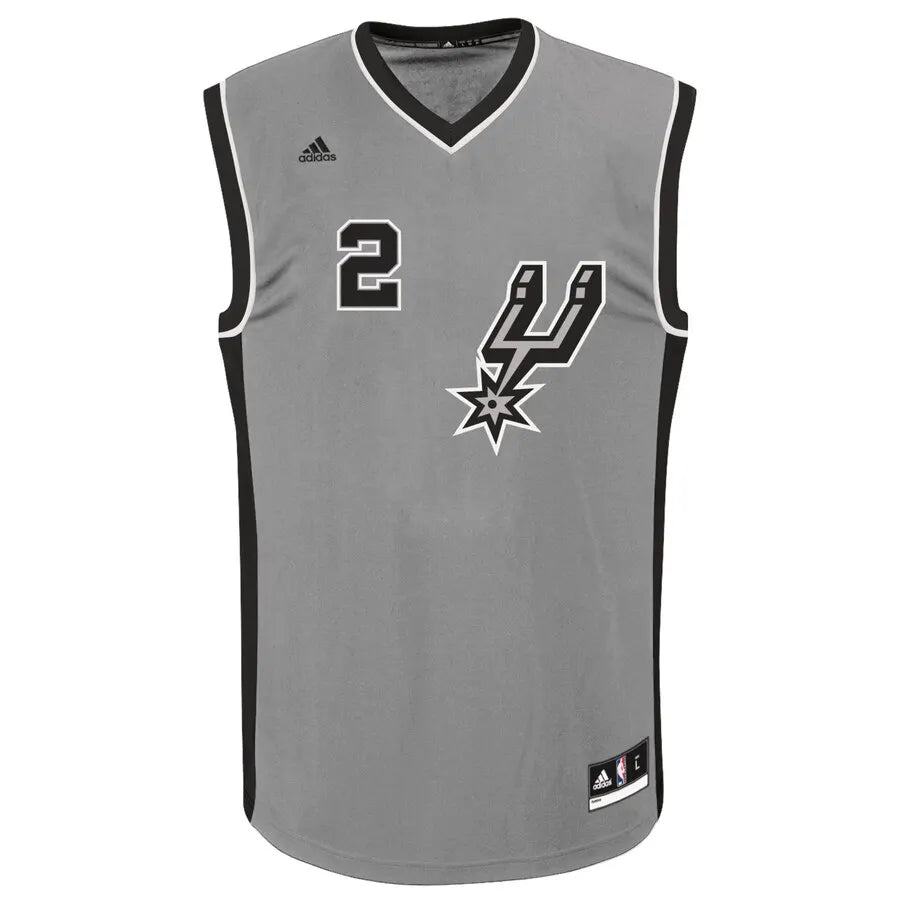 adidas Leonard Spurs Gray Jersey