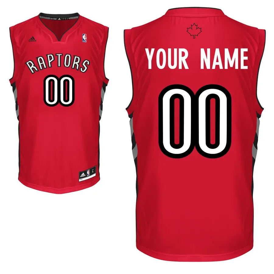 Adidas Raptors Red Custom Jersey - Hình 3