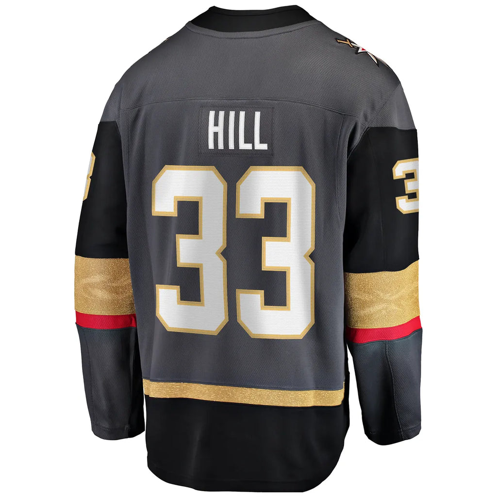 Hill Golden Knights Grey Jersey - Hình 4