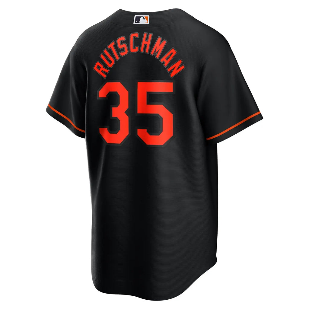 Nike Rutschman Orioles Black Jersey - Hình 4