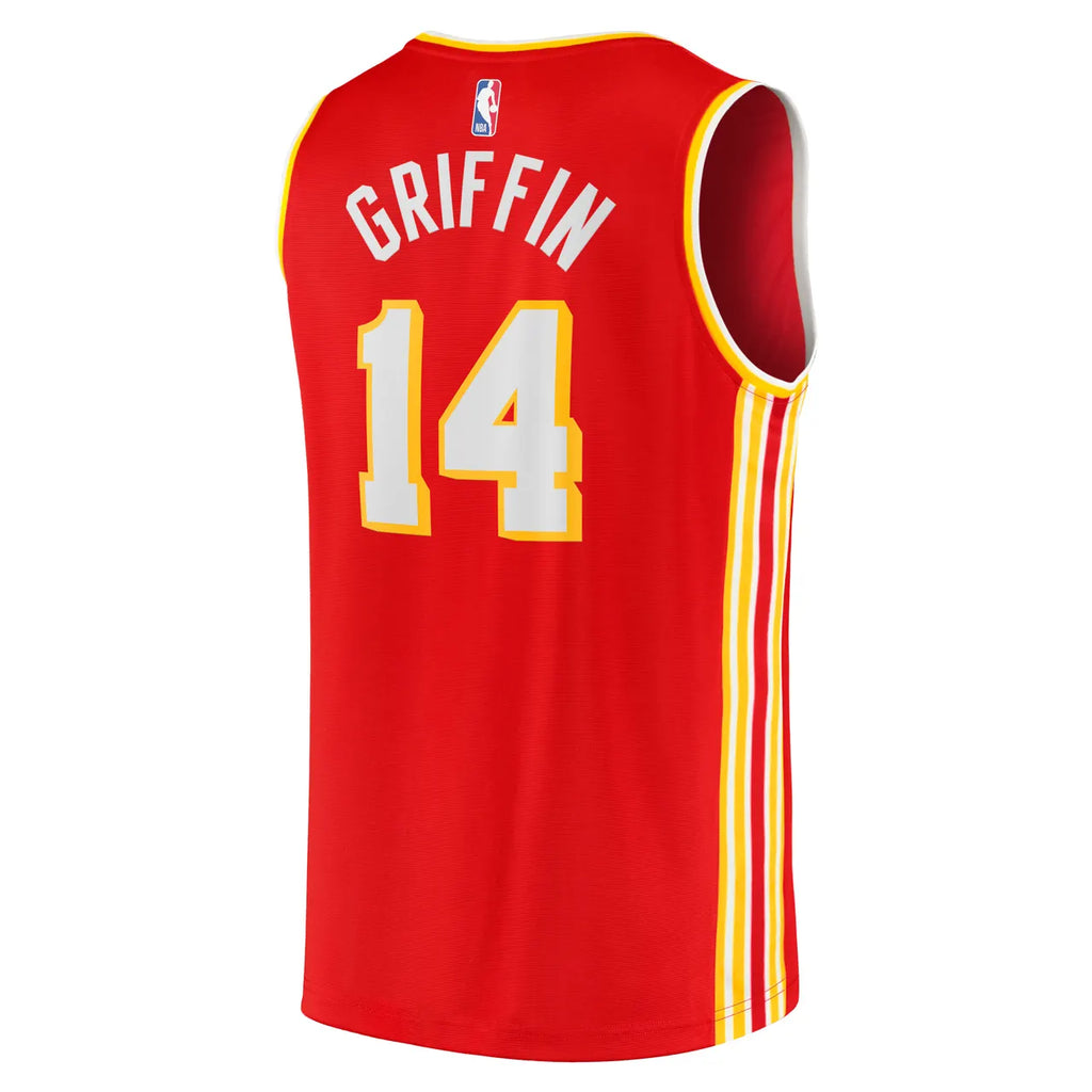 Fanatics Griffin Hawks Red Jersey - Hình 4