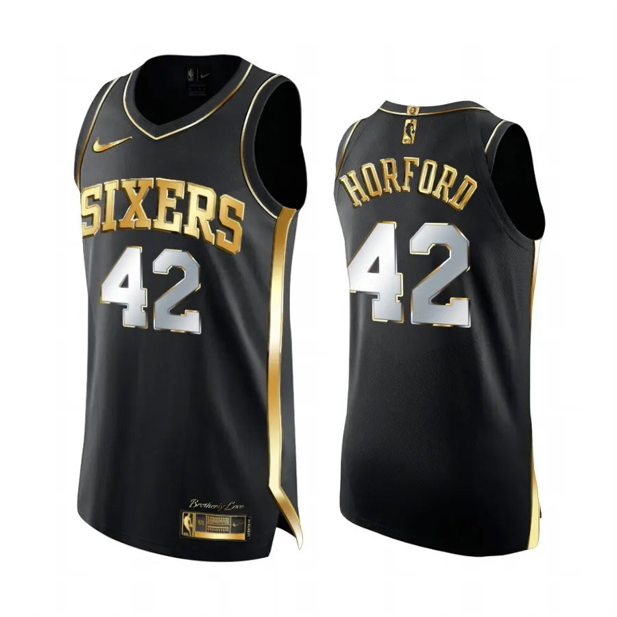 Nike Horford Sixers Black Jersey