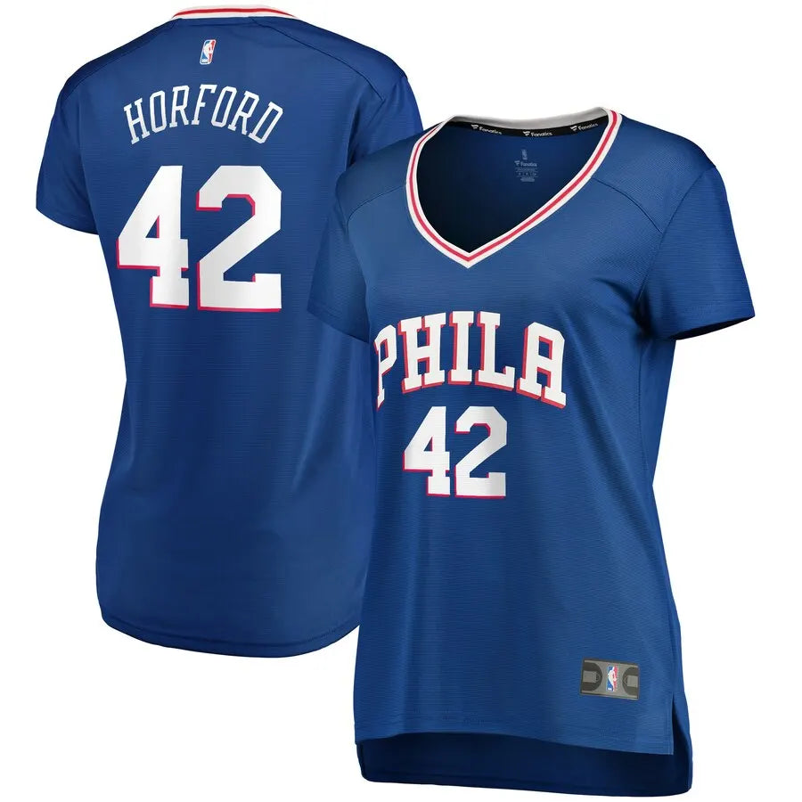 Horford Sixers Blue Women's Jersey