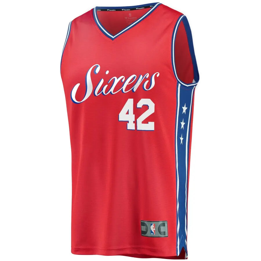 Horford Sixers Red Jersey - Hình 2