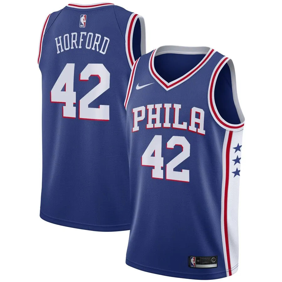 authentic Nike Horford 76ers Blue Jersey