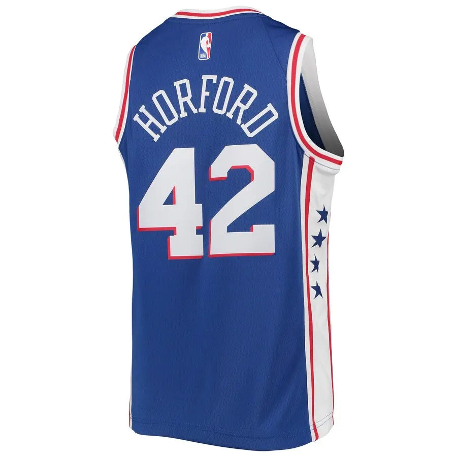 Horford 76ers Royal Blue Jersey - Hình 3
