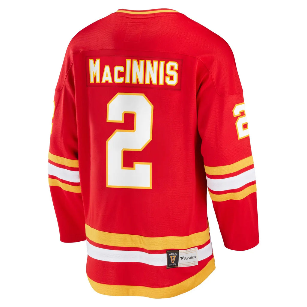 MacInnis Flames Red Jersey - Hình 2
