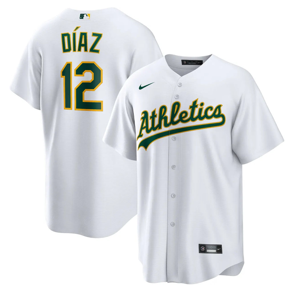 Athletics Díaz White Jersey