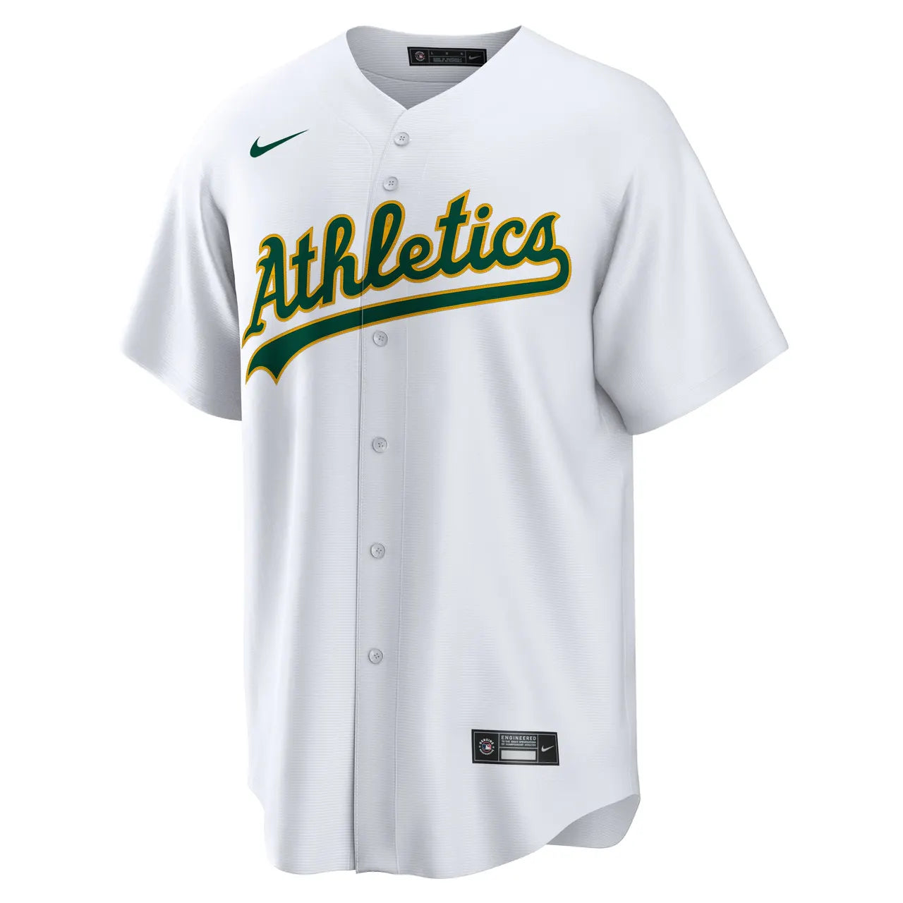 Athletics Díaz White Jersey - Hình 3