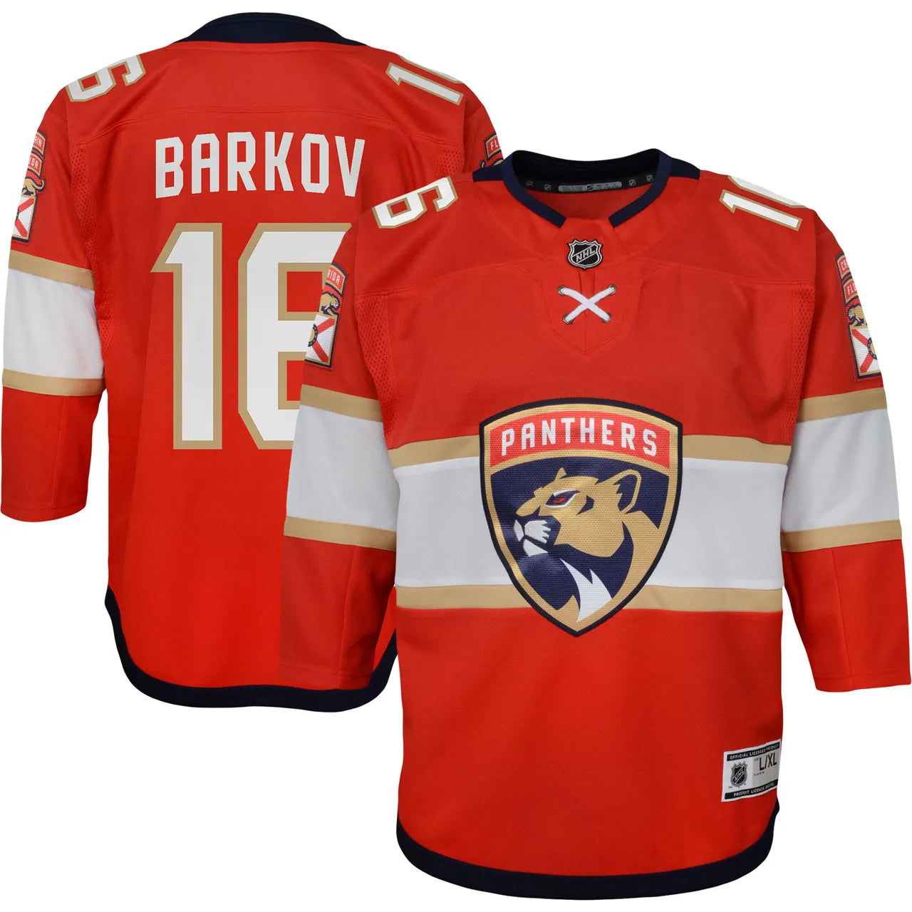 red Fanatics Barkov Panthers Jersey - Hình 2