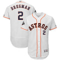 majestic replica Bregman Astros White Home Jersey