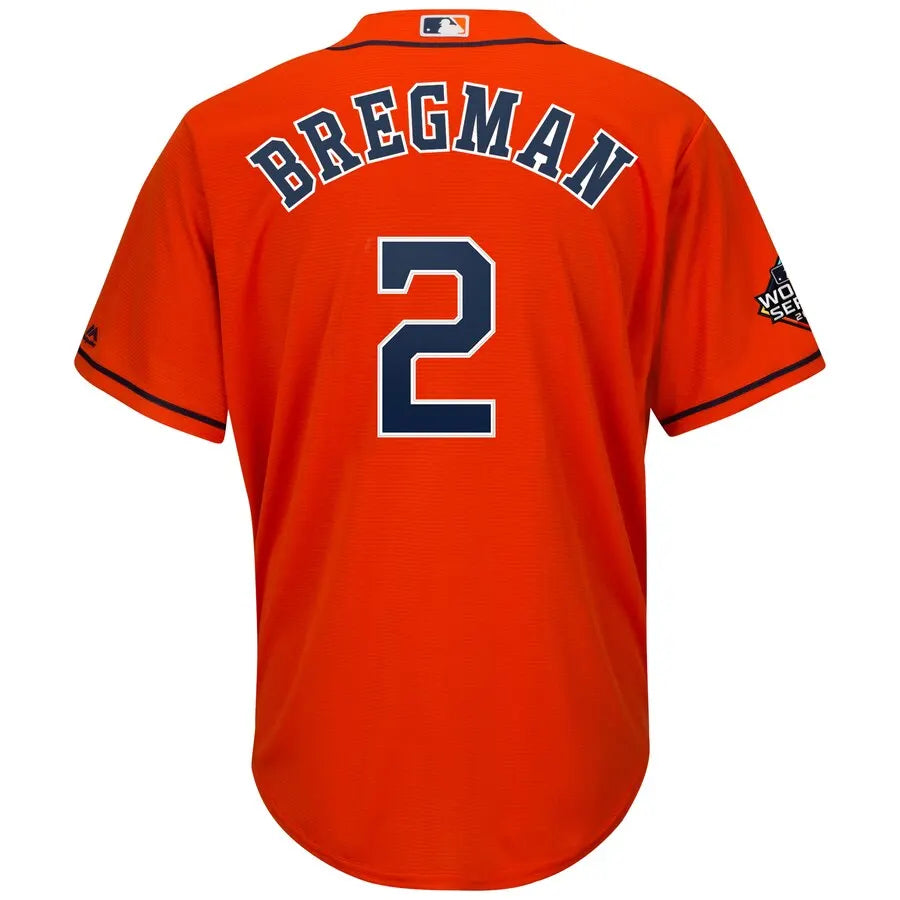 majestic authentic Bregman Astros Orange Jersey - Hình 3