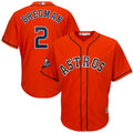 majestic authentic Bregman Astros Orange Jersey