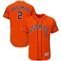 Bregman Orange Astros Jersey
