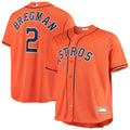 majestic Bregman Astros Orange Jersey