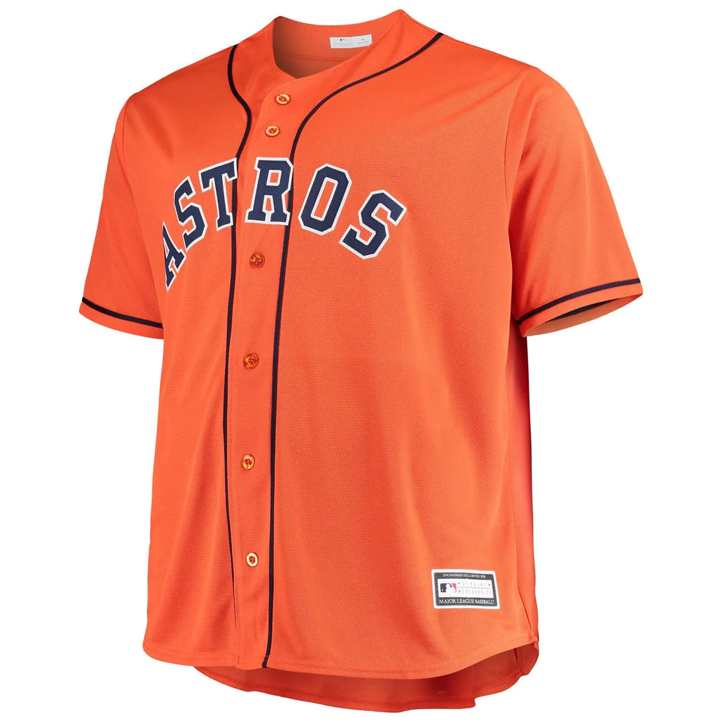 majestic Bregman Astros Orange Jersey - Hình 2
