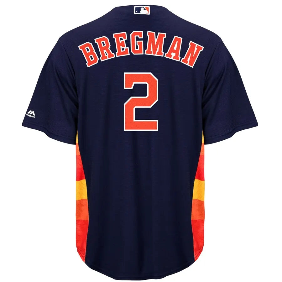 Bregman Astros Navy Jersey majestic - Hình 3